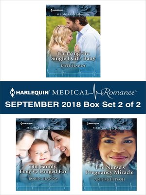 cover image of Harlequin Medical Romance September 2018--Box Set 2 of 2